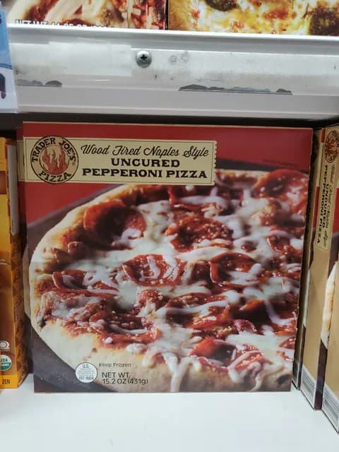 Trader Joe'S Uncured Pepperoni Pizza Wood Fired Naples Style