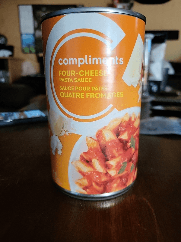 Compliments Four-Cheese Pasta Sauce