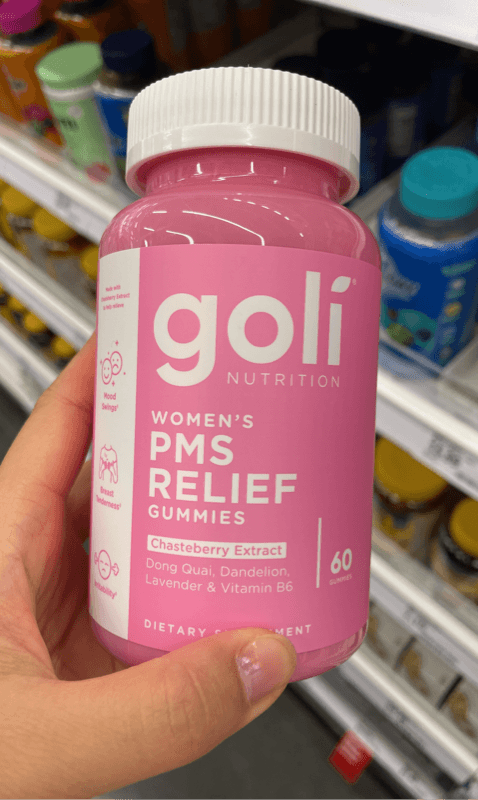 Goli Nutrition Women'S Pms Relief Gummies