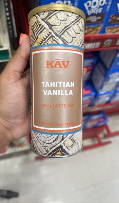Kav Tahitian Vanilla Chai Latte Mix