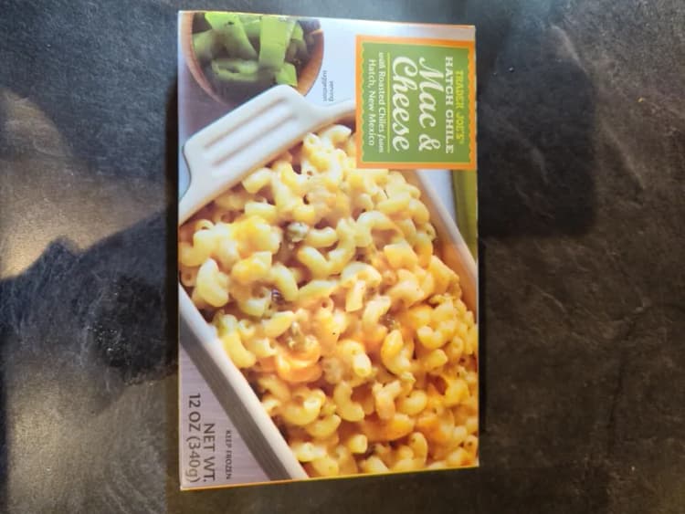Trader Joe'S Hatch Chile Mac & Cheese With Roasted Chiles From Hatch, New Mexico
