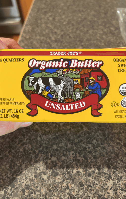 Trader Joe'S Organic Butter Unsalted