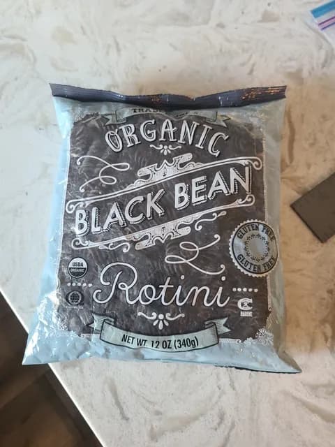 Trader Joe's Organic Gluten Free Black Bean Rotini