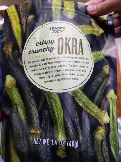 Is it Alpha Gal Friendly? Trader Joe's Crispy Crunchy Okra