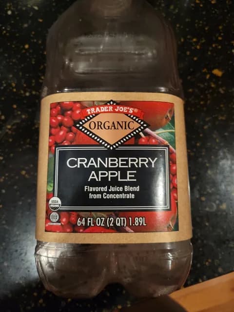 Trader Joe'S Organic Cranberry Apple Juice
