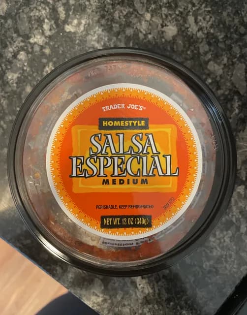 Trader Joe'S Homestyle Salsa Especial Medium