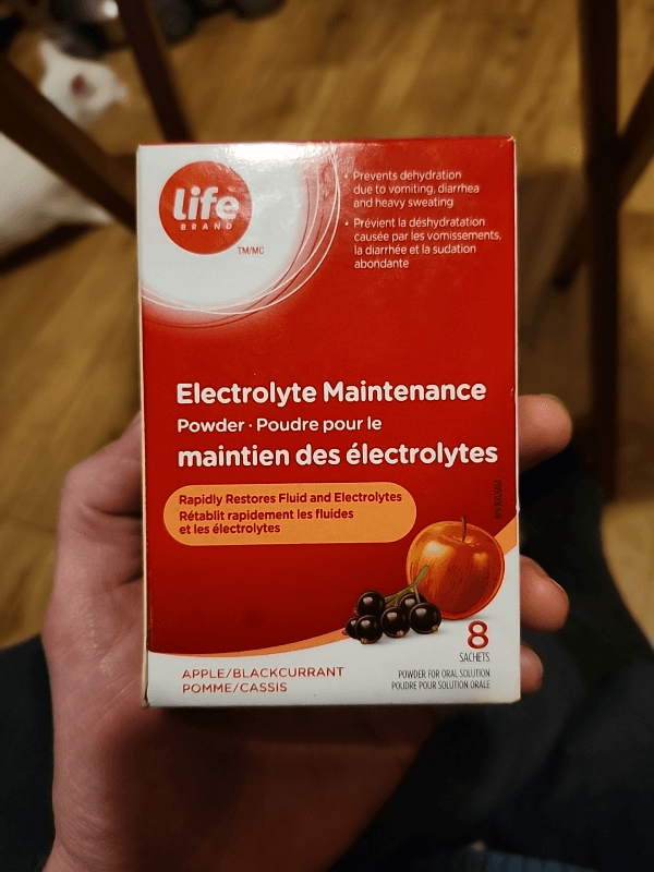 Life Brand Apple/Blackcurrant Electrolyte Maintenance Powder