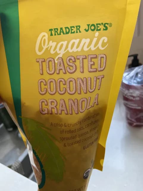 Is it Added Sugar Free? Trader Joe's Organic Toasted Coconut Granola