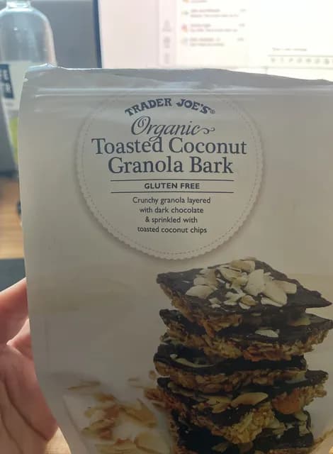 Is it Lactose Free? Trader Joe's Organic Toasted Coconut Granola Bark