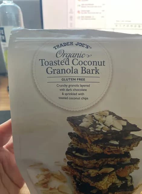 Trader Joe's Organic Toasted Coconut Granola Bark