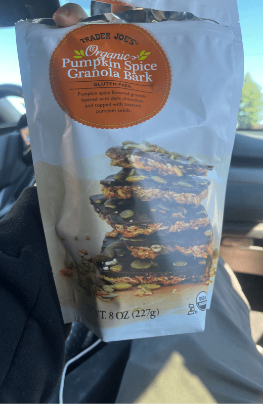 Trader Joe’S Organic Pumpkin Spice Granola Bark