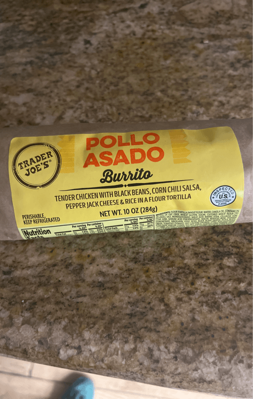 Trader Joe'S Pollo Asado Burrito