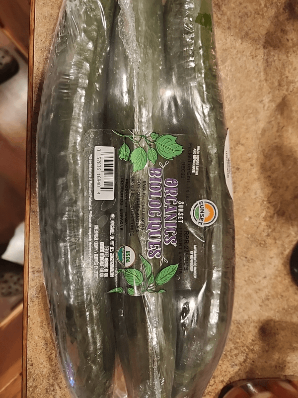 Sunset Organics Biologiques English Cucumbers