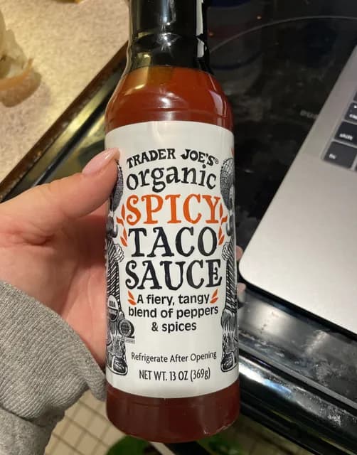 Is it Turmeric Free? Trader Joe's Organic Spicy Taco Sauce