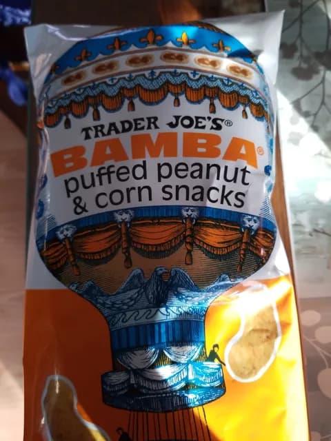 Trader Joe's Bamba Puffed Peanut & Corn Snacks