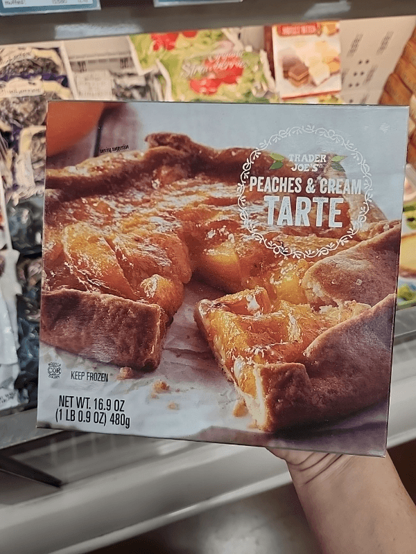 Trader Joe'S Peaches & Cream Tarte