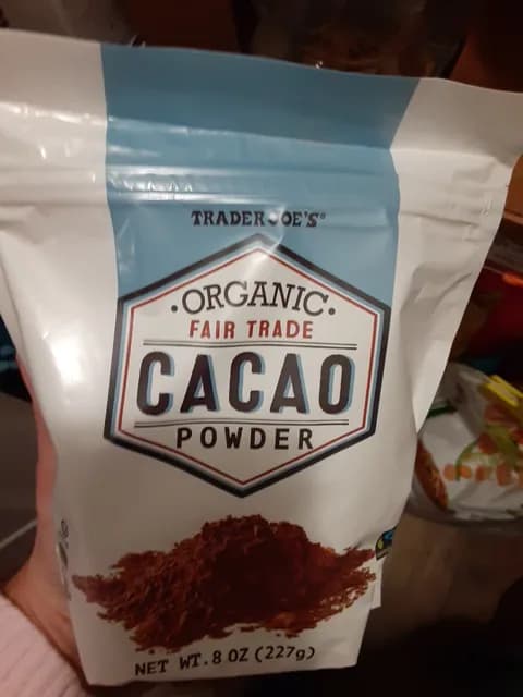 Trader Joe'S Organic Fair Trade Cacao Powder