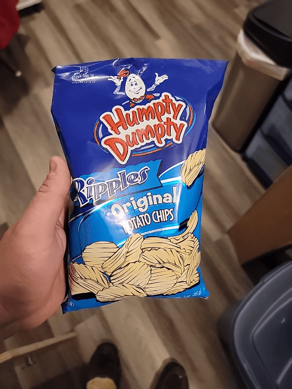 Humpty Dumpty Ripples Original Potato Chips
