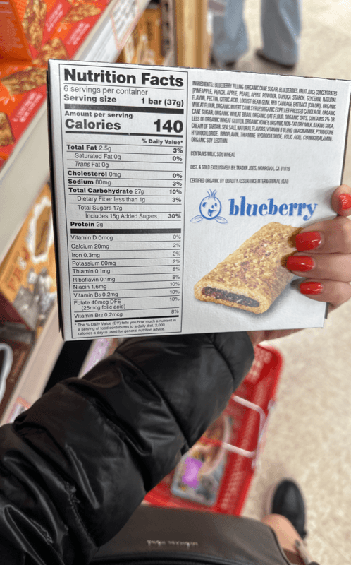 Trader Joe'S This Blueberry Walks Into A Bar Cereal Bars