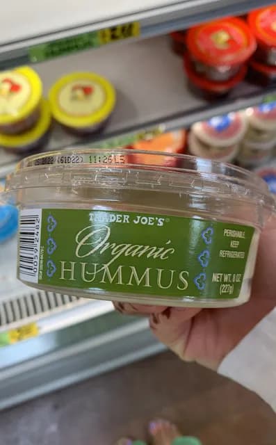 Is it Paleo? Trader Joe's Organic Hummus