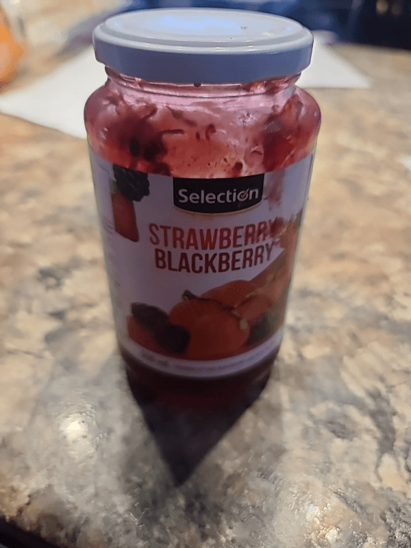 Selection Strawberry Blackberry Jam