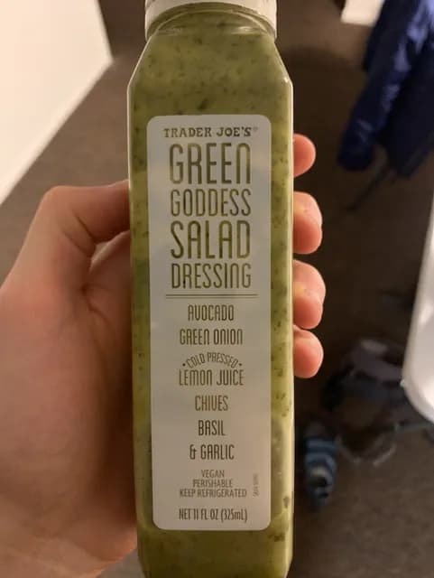 Is it Honey Free? Trader Joe's Green Goddess Salad Dressing