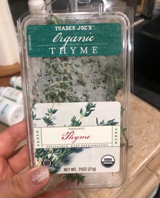 Trader Joe'S Organic Thyme