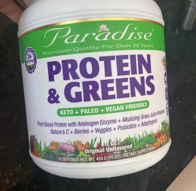 Paradise Protein & Greens Original Unflavored