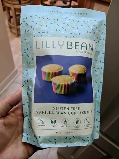 Lillybean By Pastrybase Gluten Free Vanilla Bean Cupcake Mix