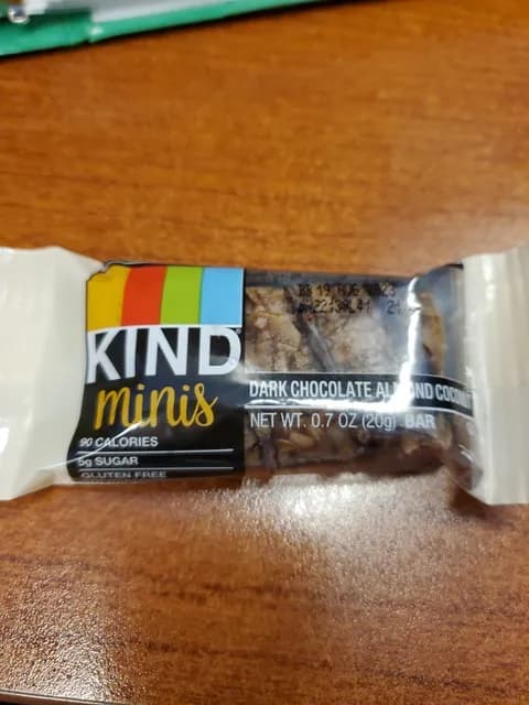 Kind Minis Dark Chocolate Almond Coconut Bar
