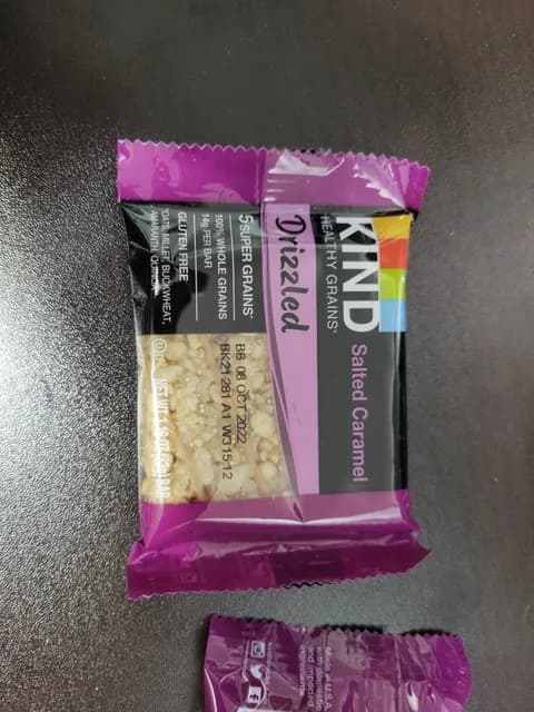 Kind Healthy Grains Salted Caramel Drizzled Bar