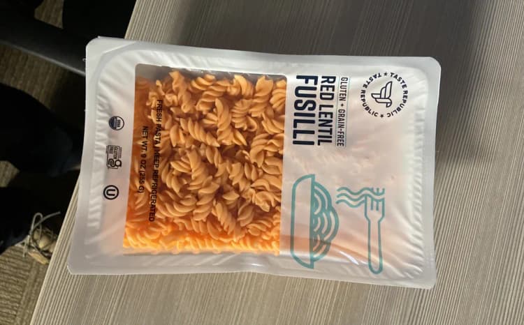 Red Lentil Fusilli