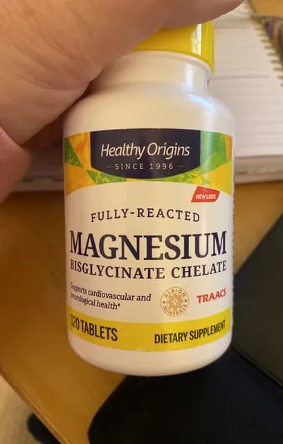 Healthy Origins Fully-Reacted Magnesium Bisglycinate Chelate