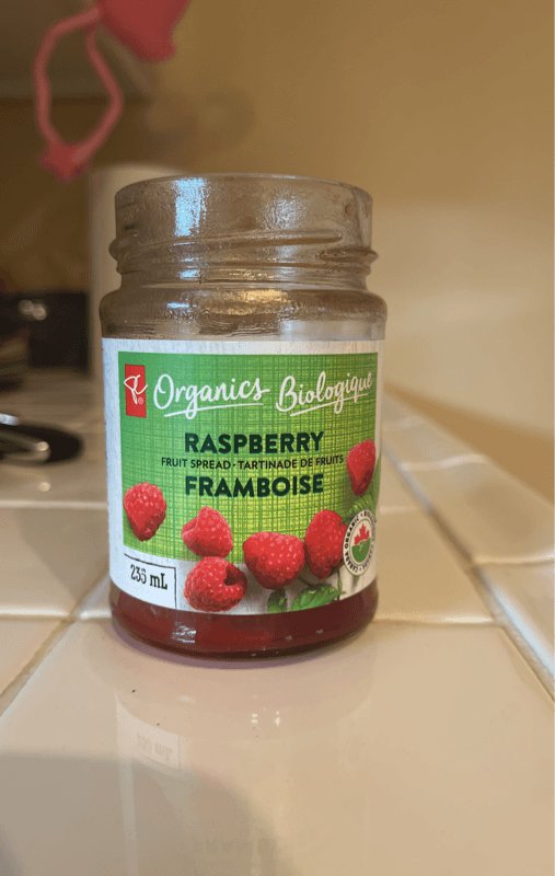Pc Organics Raspberry Fruit Spread