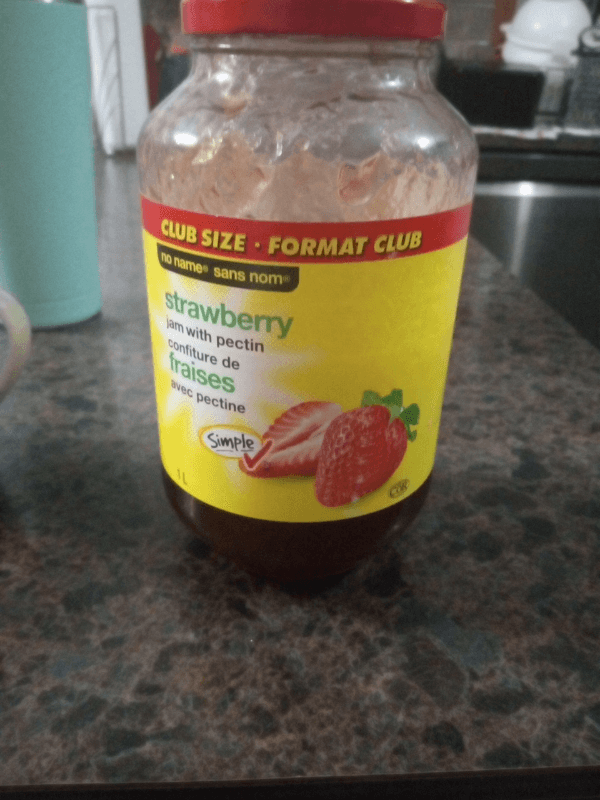 No Name Strawberry Jam With Pectin