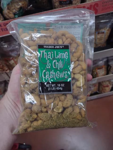Trader Joe'S Thai Lime & Chili Cashews