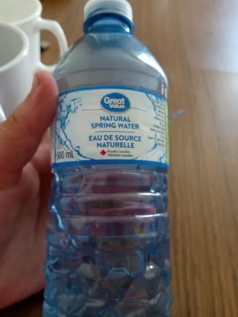 Great Value Natural Spring Water
