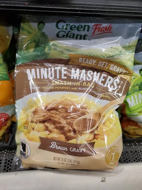 Green Giant Fresh Minute Mashers Brown Gravy