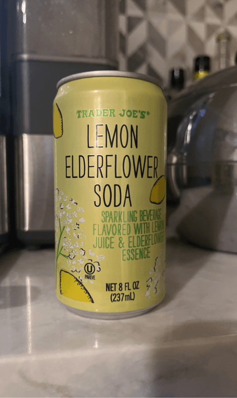 Trader Joe'S Lemon Elderflower Soda