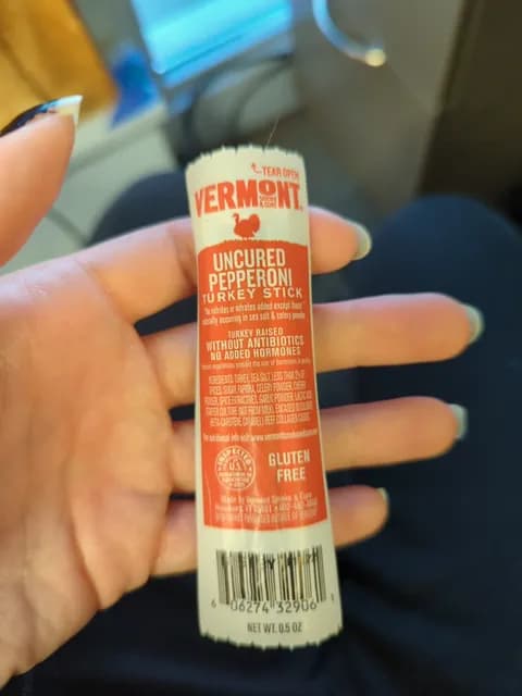 Vermont Smoke & Cure Uncured Pepperoni Turkey
