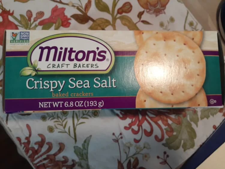 Milton'S Craft Bakers Crispy Sea Salt Baked Crackers