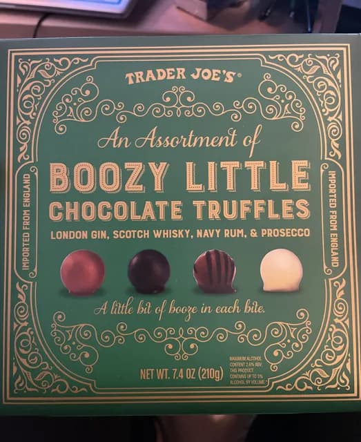 Trader Joe'S Boozy Little Chocolate Truffles