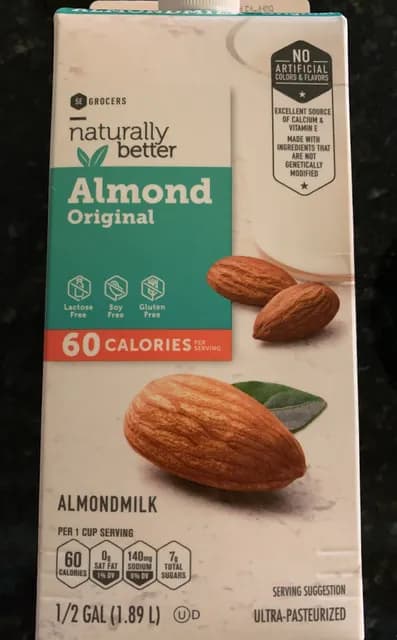 Se Grocers Naturally Better Original Almondmilk