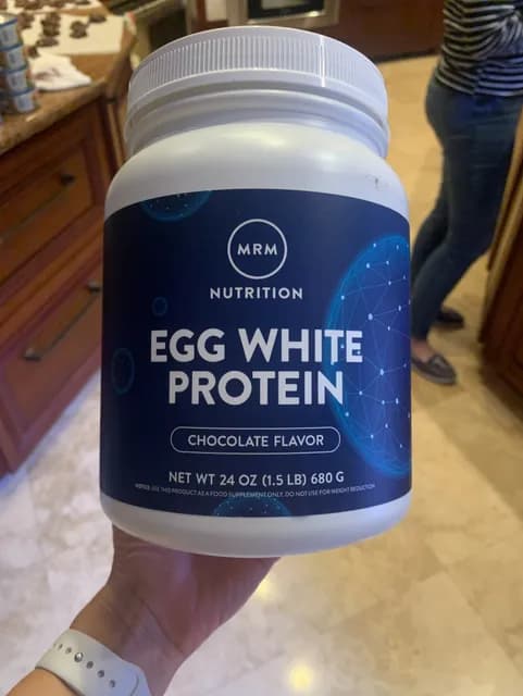 Mrm Nutrition Egg White Protein, Chocolate Flavor