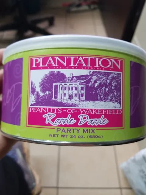 Plantation Peanuts Of Wakefield Razzle Dazzle Party Mix