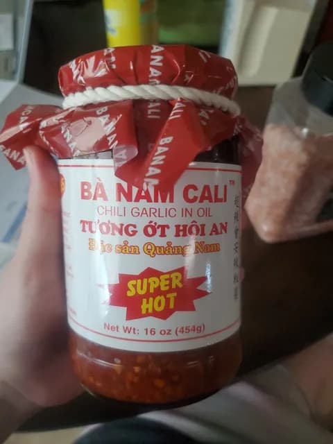 Ba Nam Cali Chili Garlic In Oil Tương Ớt Hội An