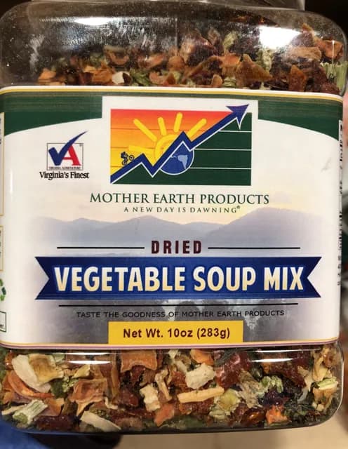 Mother Earth Products Dried Vegetable Soup Mix