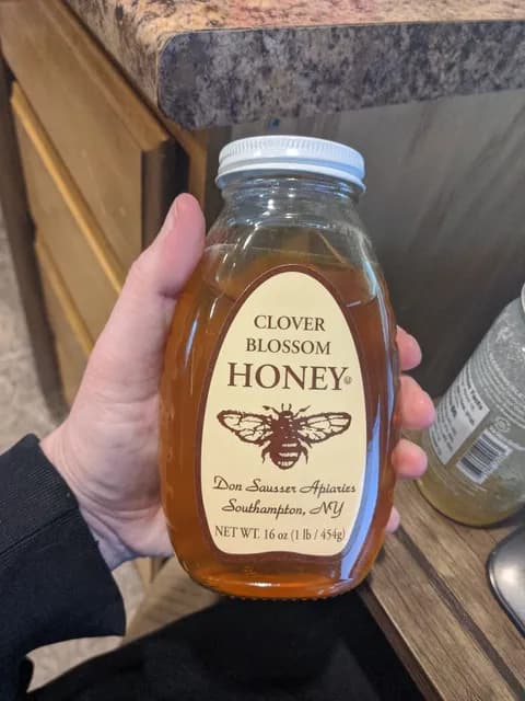 Don Sausser Apiaries Honey Clover Blossom