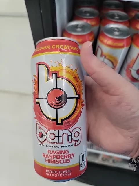 Bang Raging Raspberry Hibiscus Energy Drink