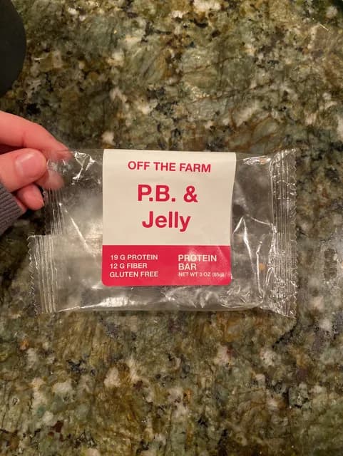 Off The Farm P.B. & Jelly Protein Bar